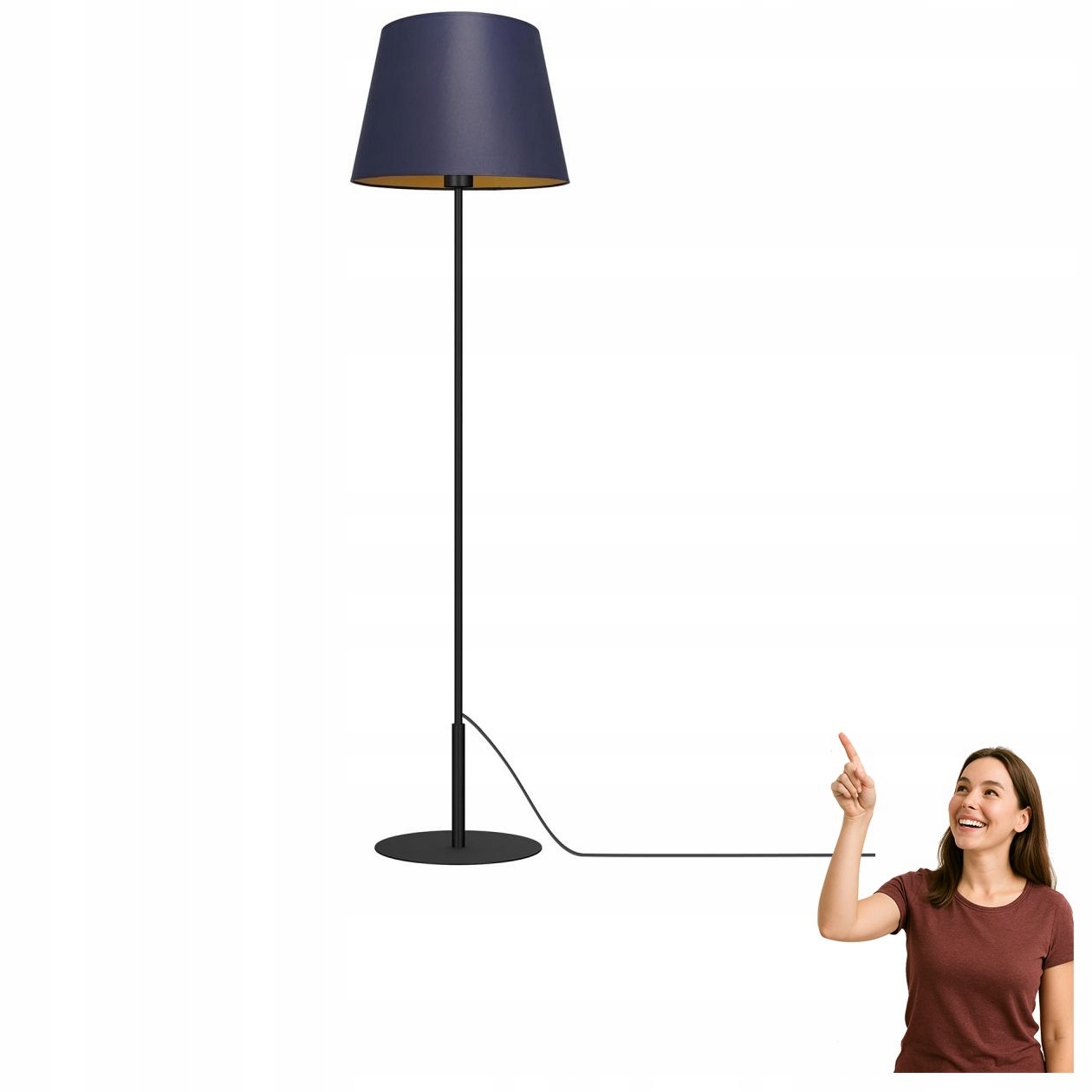 Podlahová lampa Arden 3580 Luminex