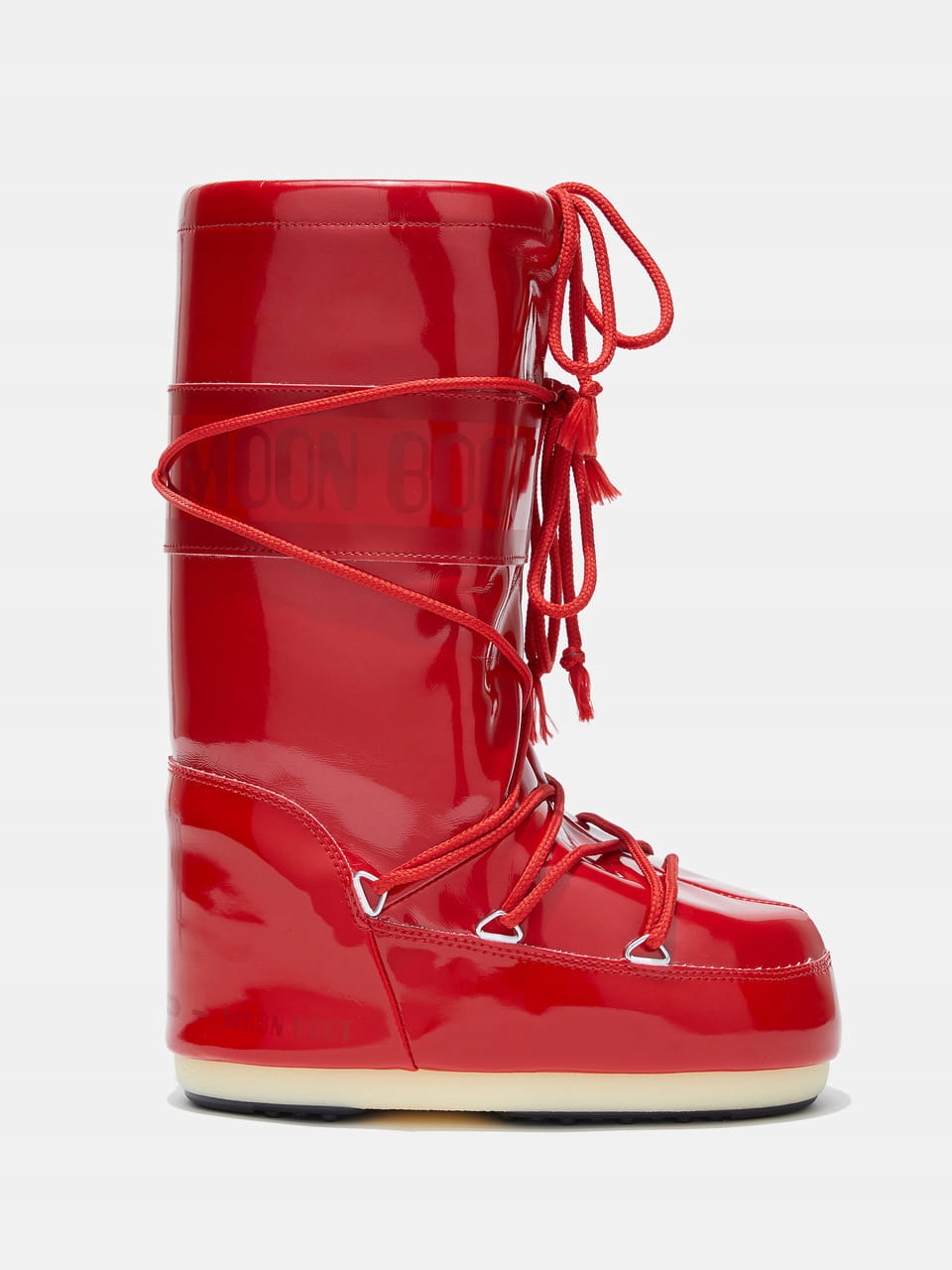 Moon Boot Śniegowce Vinile Met Red 35/38