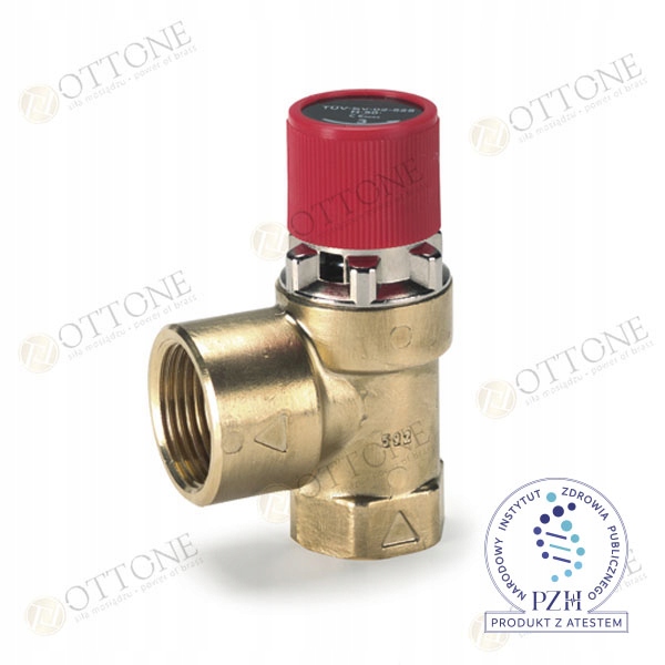 Bezpečnostný ventil Gw-gw 1"x 5/4" 8 bar