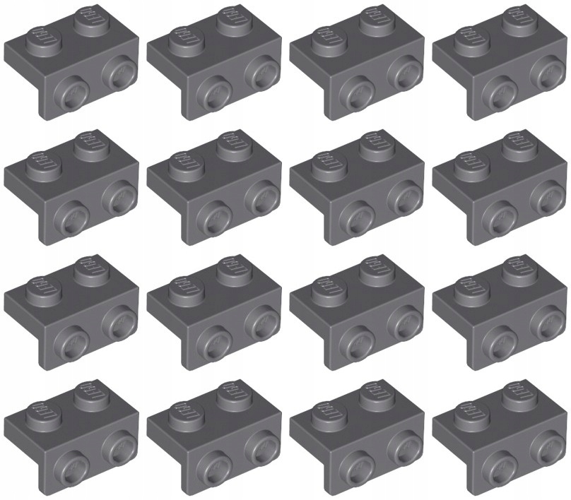 

Lego 99781 Płytka Łamana szara ciemna (9g) 16 szt.