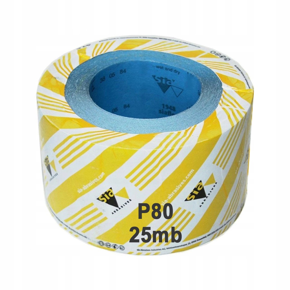 Papier Ścierny Sia 1948 SiaFlex 115mm x 25mb P80 Jakość