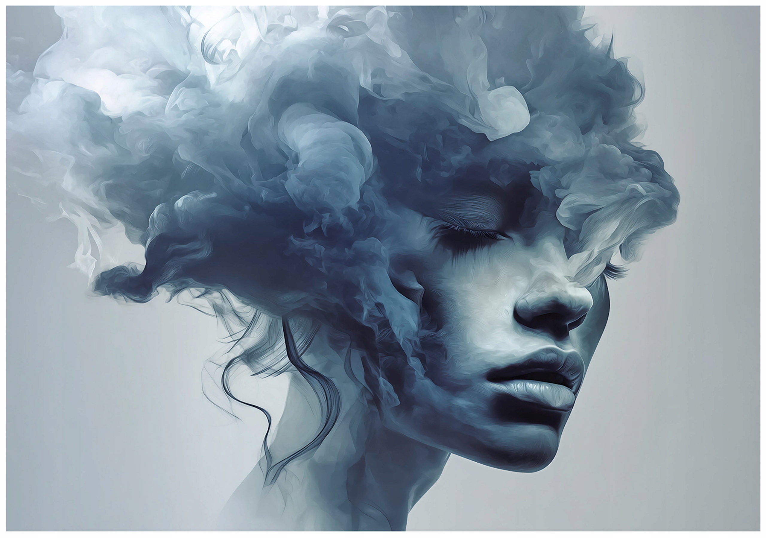 Fototapeta Žena Tvář Art Do Ložnice Obývacího Pokoje Tapeta Flizelina 300x210