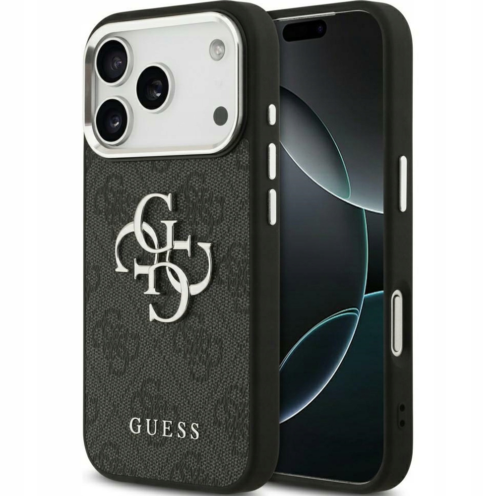 Pouzdro Guess pro iPhone 17 Pro Max, módní, ochranné, lehké, pevná zadní kryt