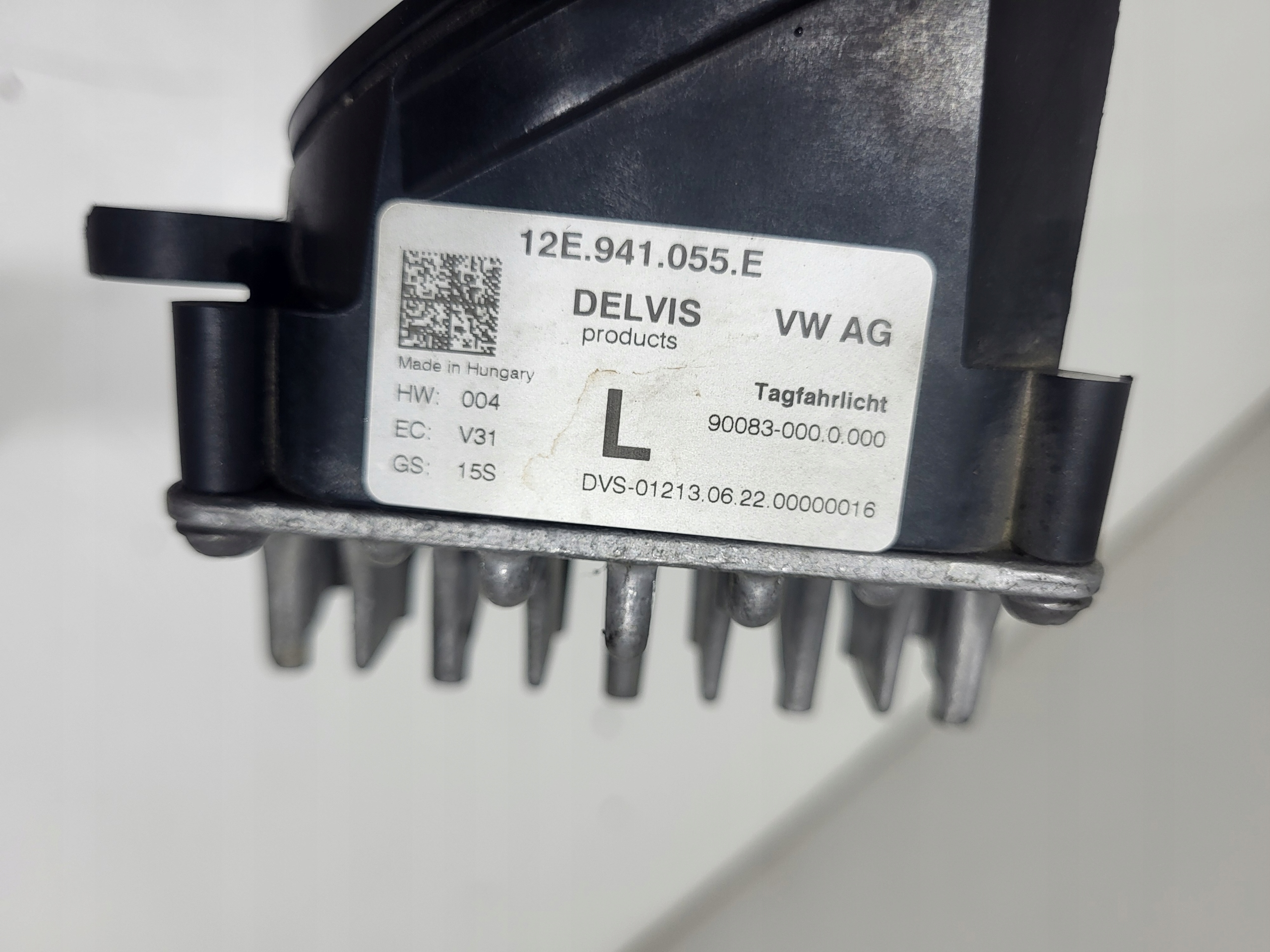 vw UP РЕСТАЙЛИНГ галоген левая led свет дневные 12E941055E оригинал