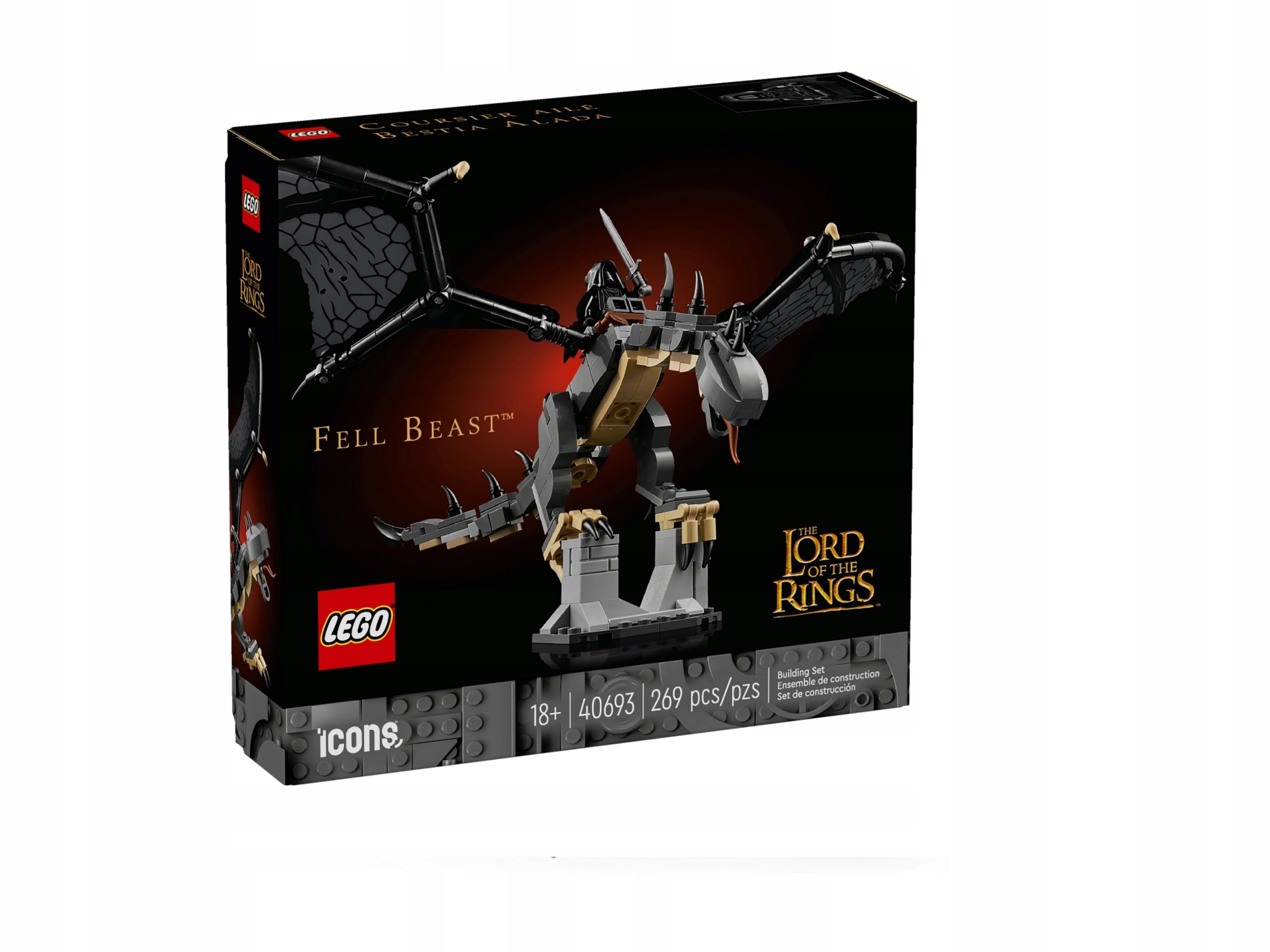 Lego 40693 Icons Pán prstenů: Okřídlená bestie