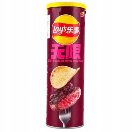 LAY'S Black Pepper Rib Eye Steak 90g stek z czarnym pieprzem
