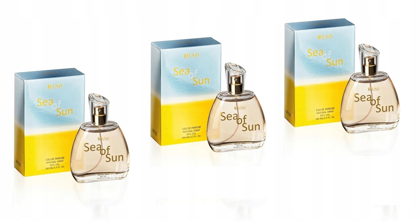 Jfenzi Sea of Sun 3x100ml Edp