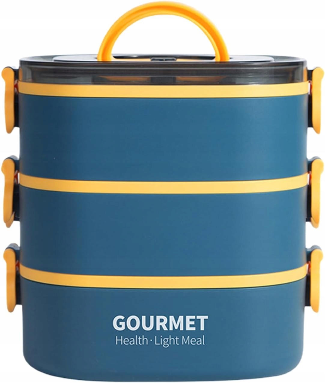 Nádoba Na Potraviny Obědový Box 3 Úrovně Přihrádky Vyhřívané Příbory