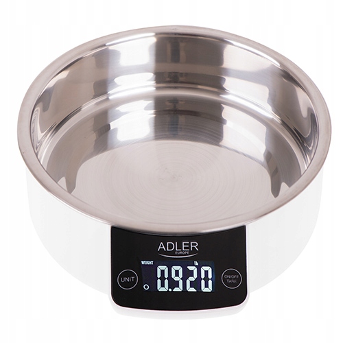 

Waga kuchenna z misą Adler Ad 3166 do 5kg