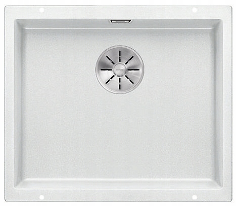 Blanco Subline 500-U granit 523436 biały+syfon