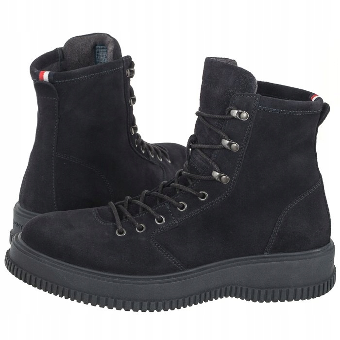 Buty Trzewiki Tommy Hilfiger Everyday Granatowe