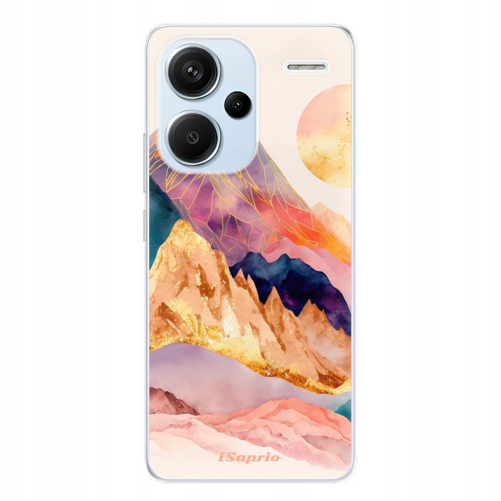 Silikonowe etui Abstract Mountains do Xiaomi Redmi Note 13 Pro+ 5G