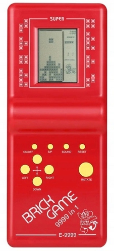 GRA elektroniczna KONSOLA BRICK GAME Tetris Snake