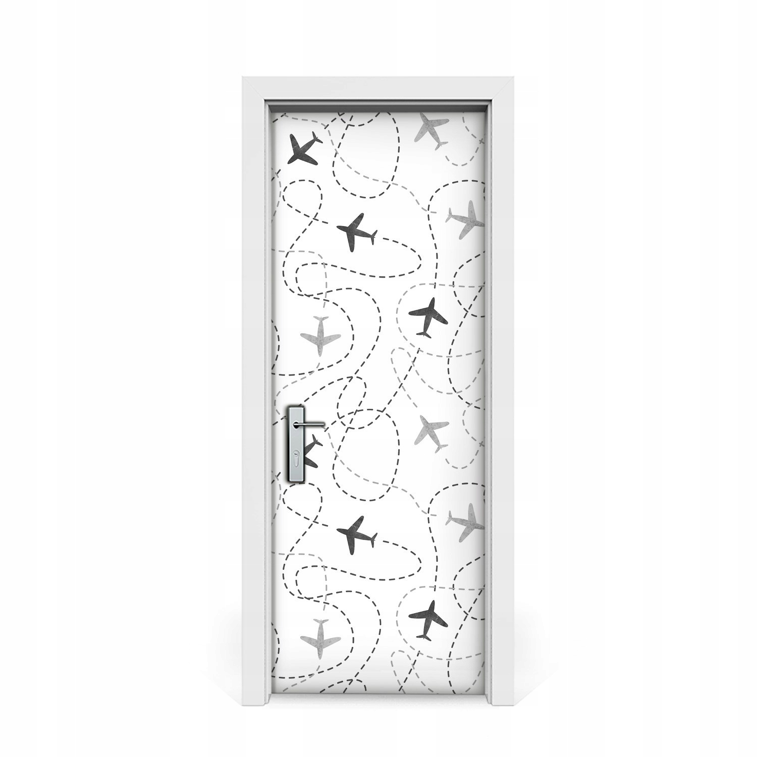 

Naklejka na drzwi okleina Samoloty 75x205