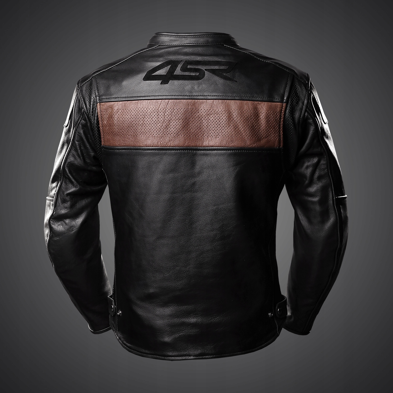 Kurtka skórzana męska motocyklowa 4SR hooligan 58 Model hooligan brown