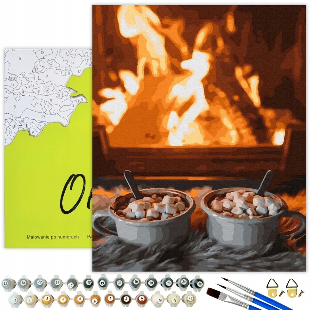 Malování Podle Čísel Vánoce Obrazy na malování Oh Art