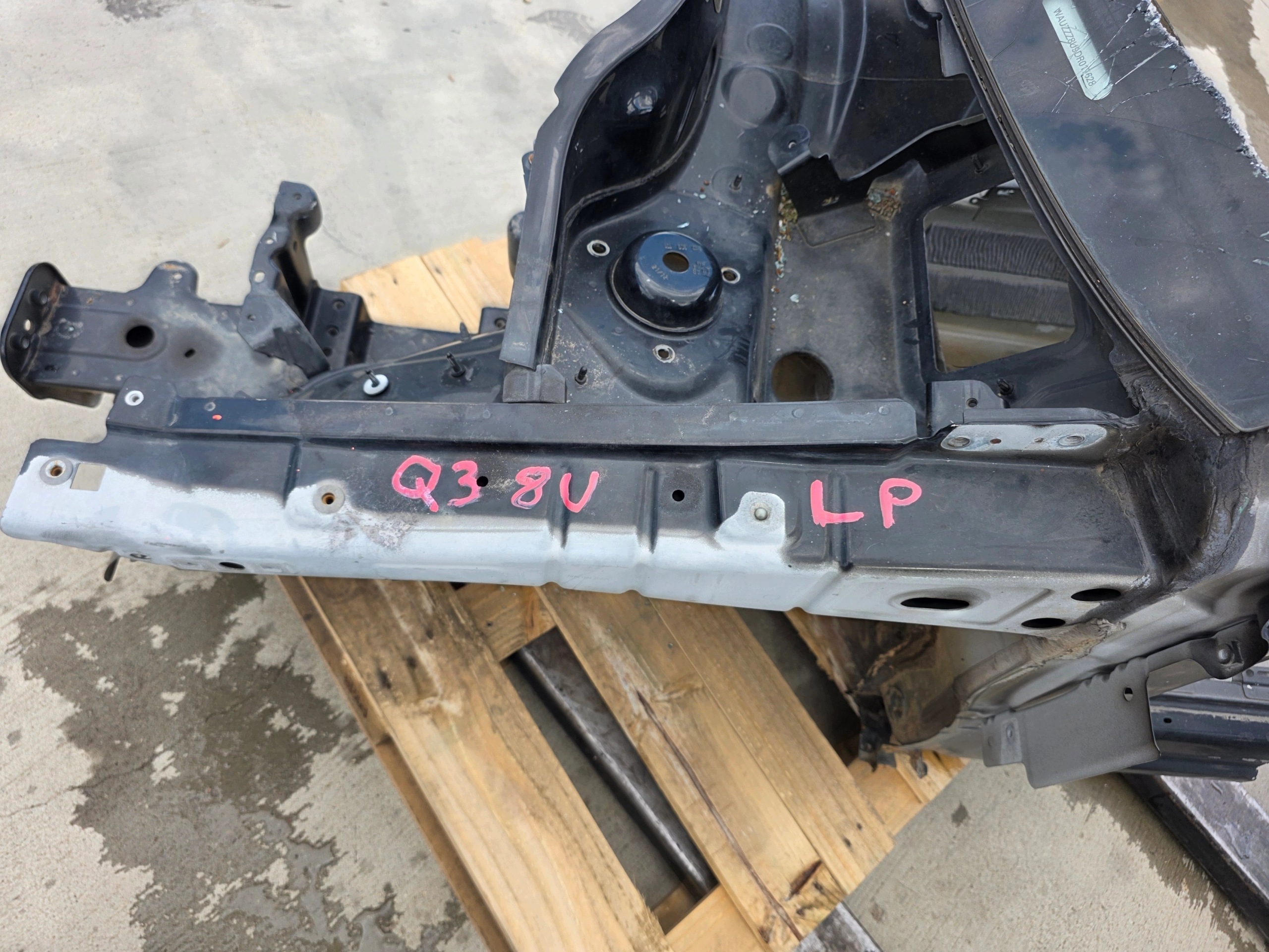 quarter quarter FARTUCH left front AUDI Q3 8U 2011-2018 original !!! *1