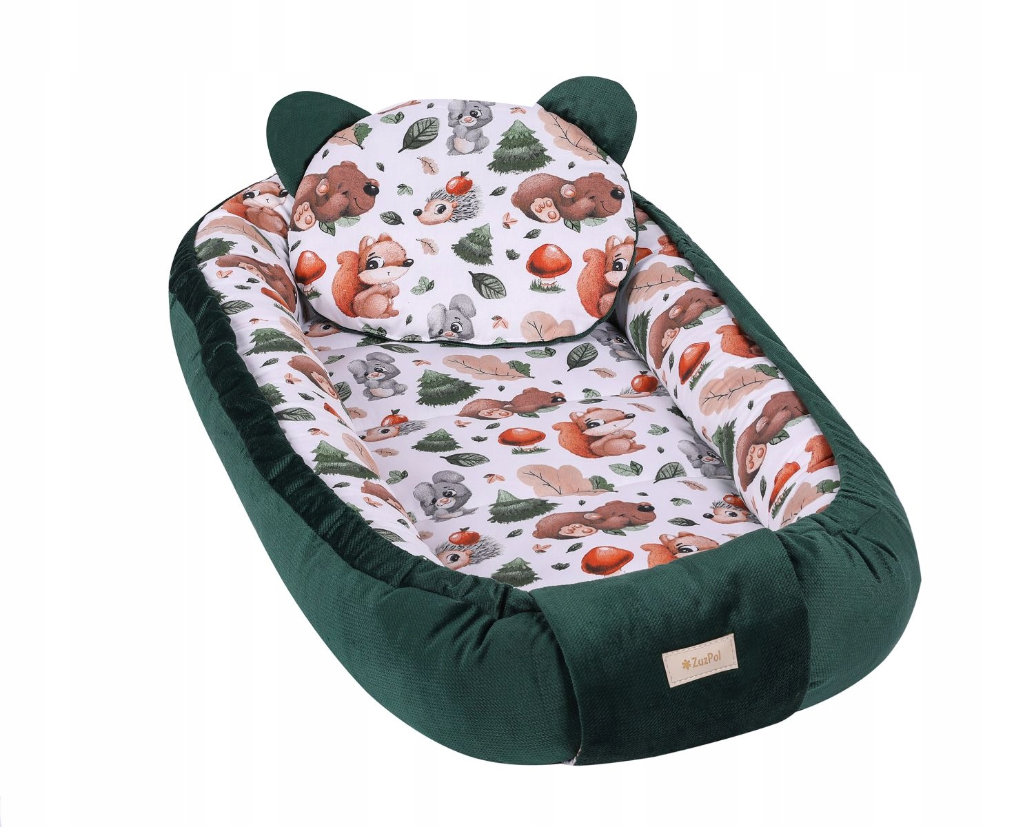 Kokon niemowlęcy z podusią dla chłopca dziewczynki