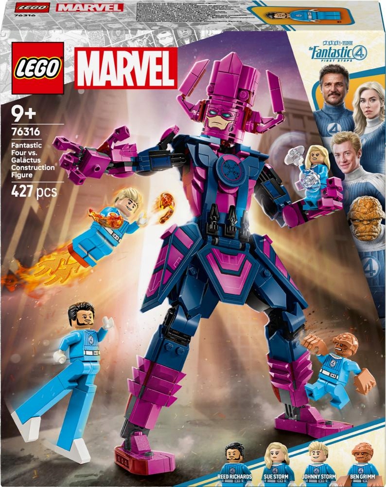 Lego Marvel Figurka Fantastické čtyřky versus Galactus 76316