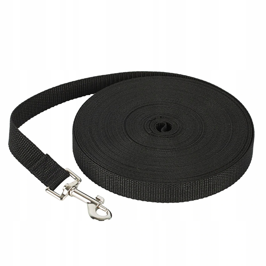 

Smycz Treningowa 2cm szkoleniowa Czarna |15m