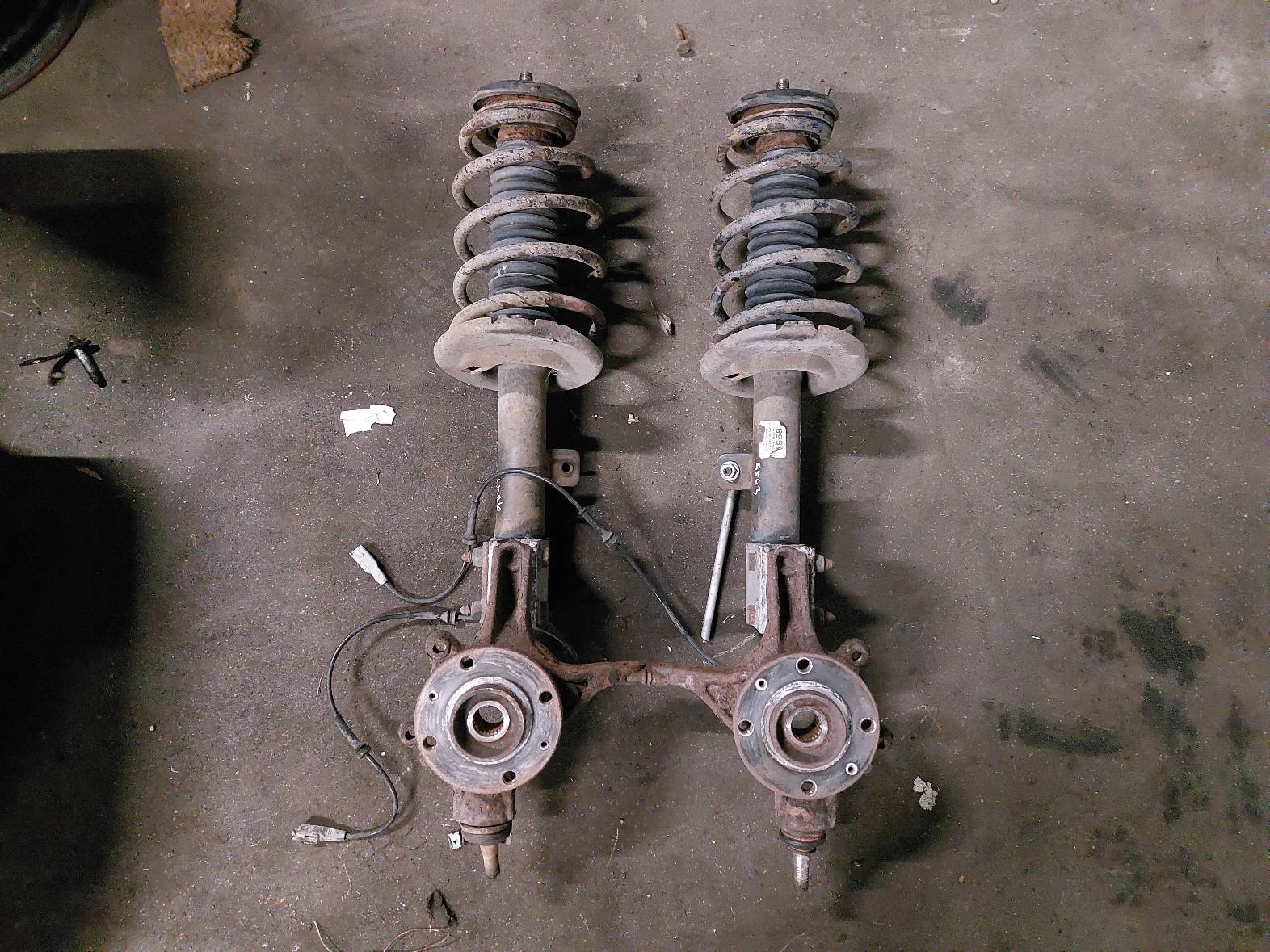 shock absorber spring swing left right front CITROEN C4 PICASSO
