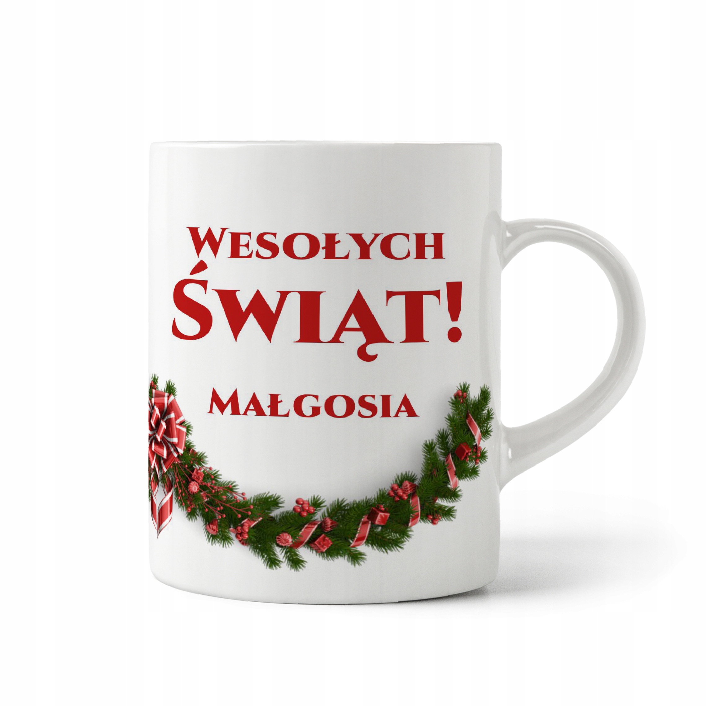 

Kubek Bożonarodzeniowy Z Imieniem Mikołaj