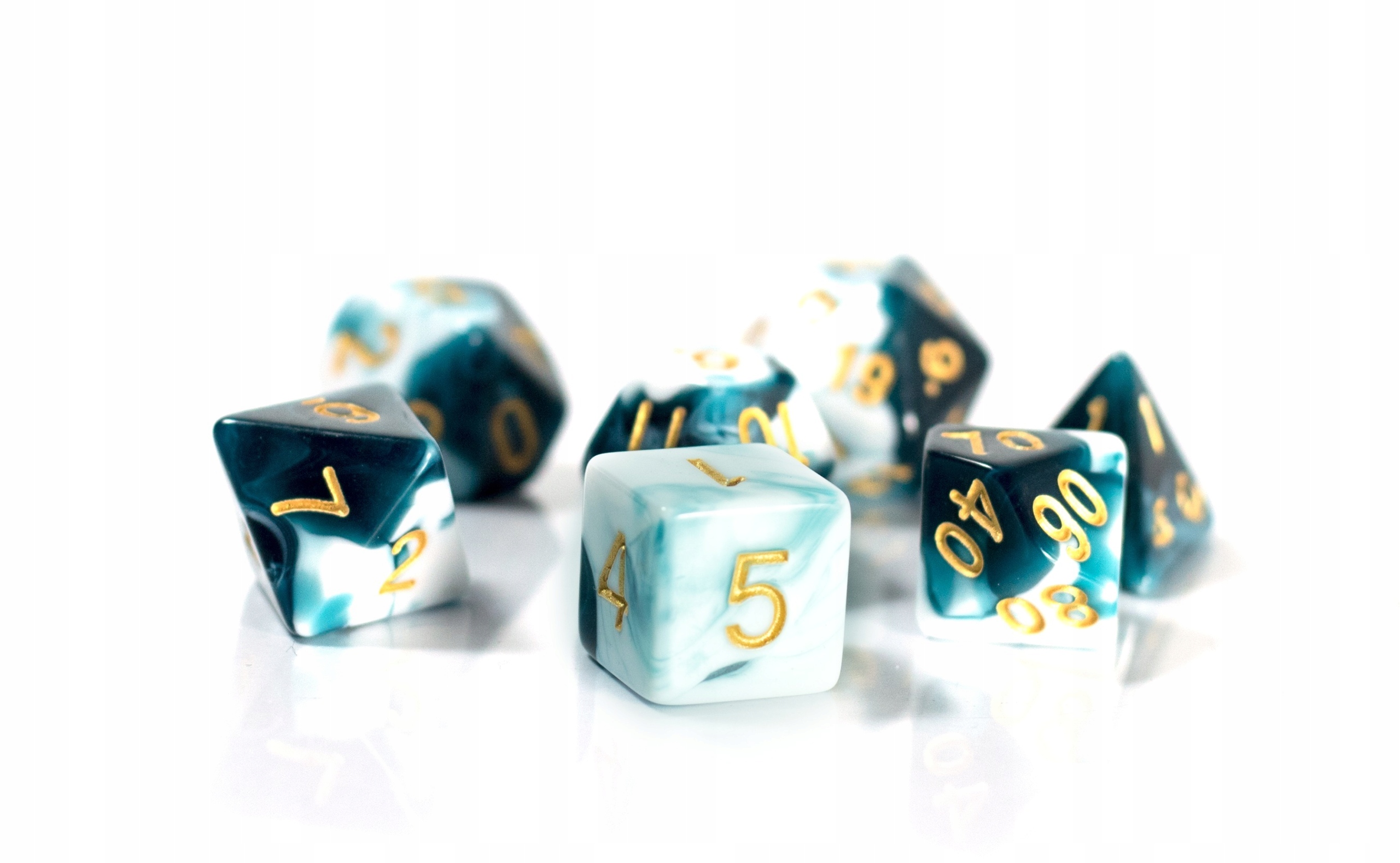 

Magiczny Atrament Zestaw 7 Kości Kostek Rpg