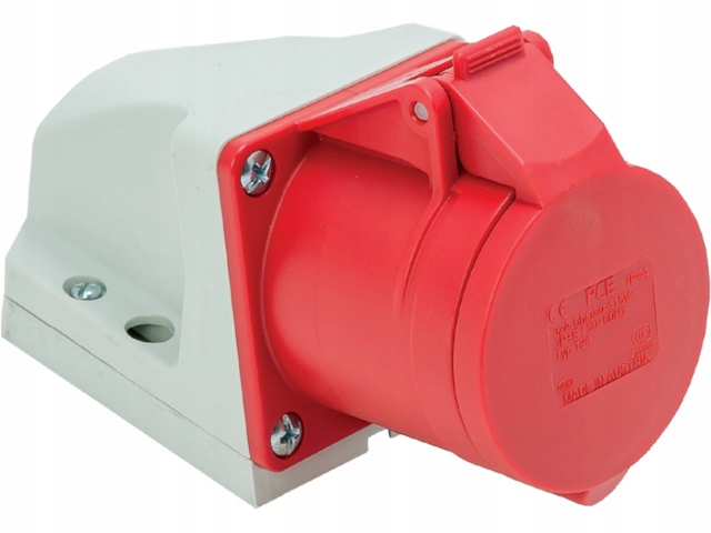 Fixed force socket PCE 125-6k 32A 5P 5 pin