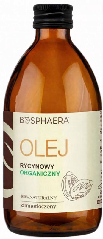 Bosphaera Organický ricinový olej, 500 ml