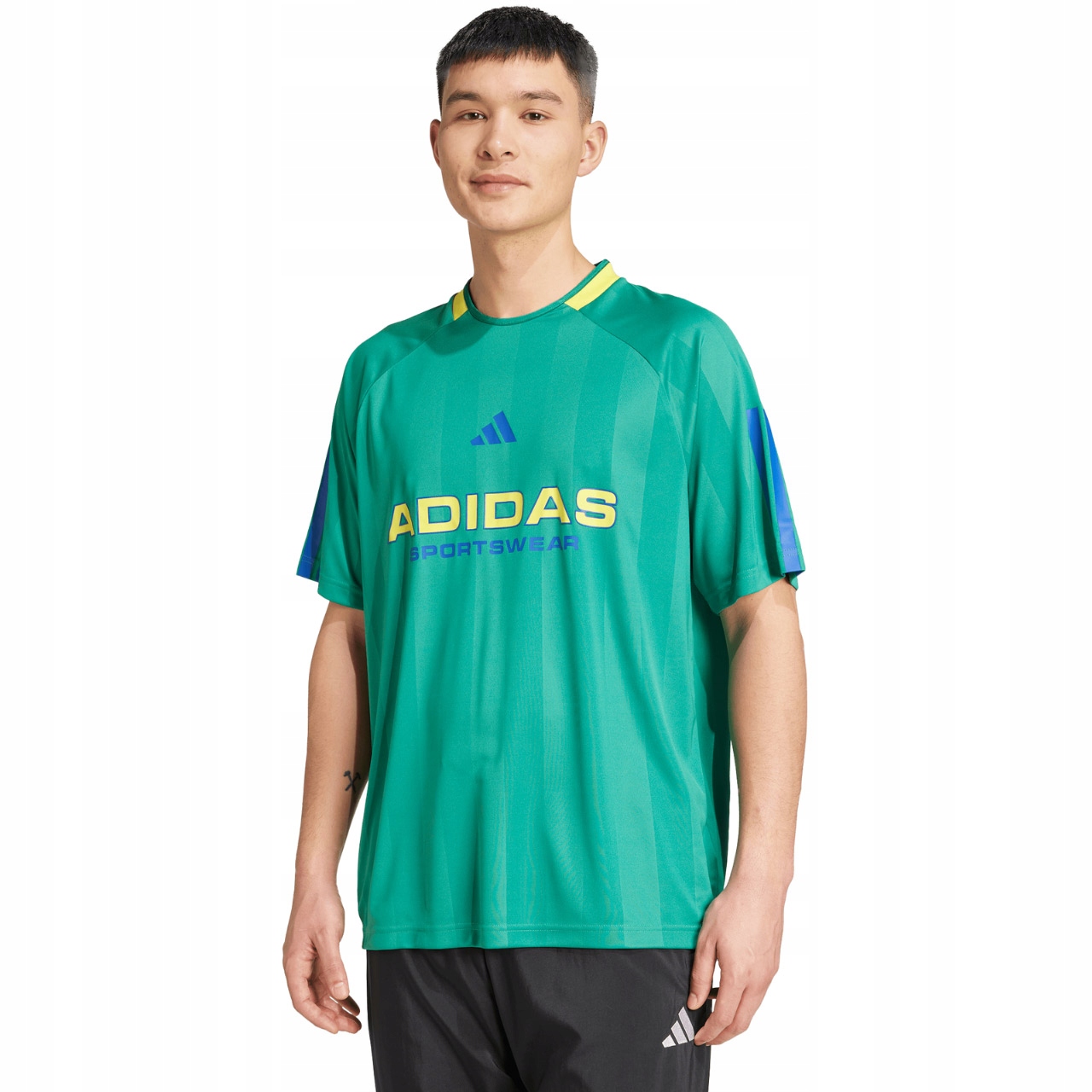 Tričko pánské adidas House of Tiro Jersey zelené KB5570 S