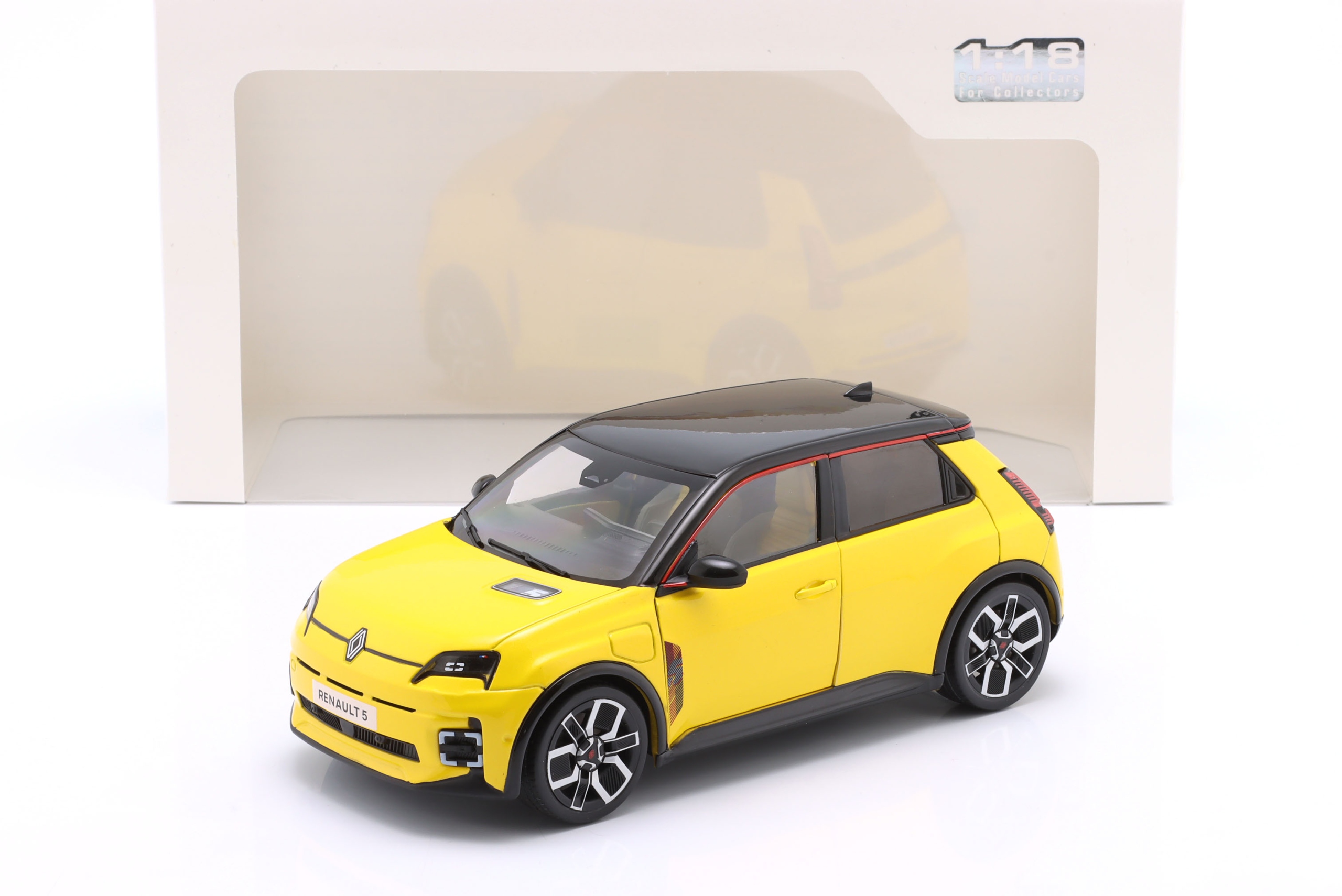 SOLIDO RENAULT 5 E-Tech 2024 Pop yellow 1:18