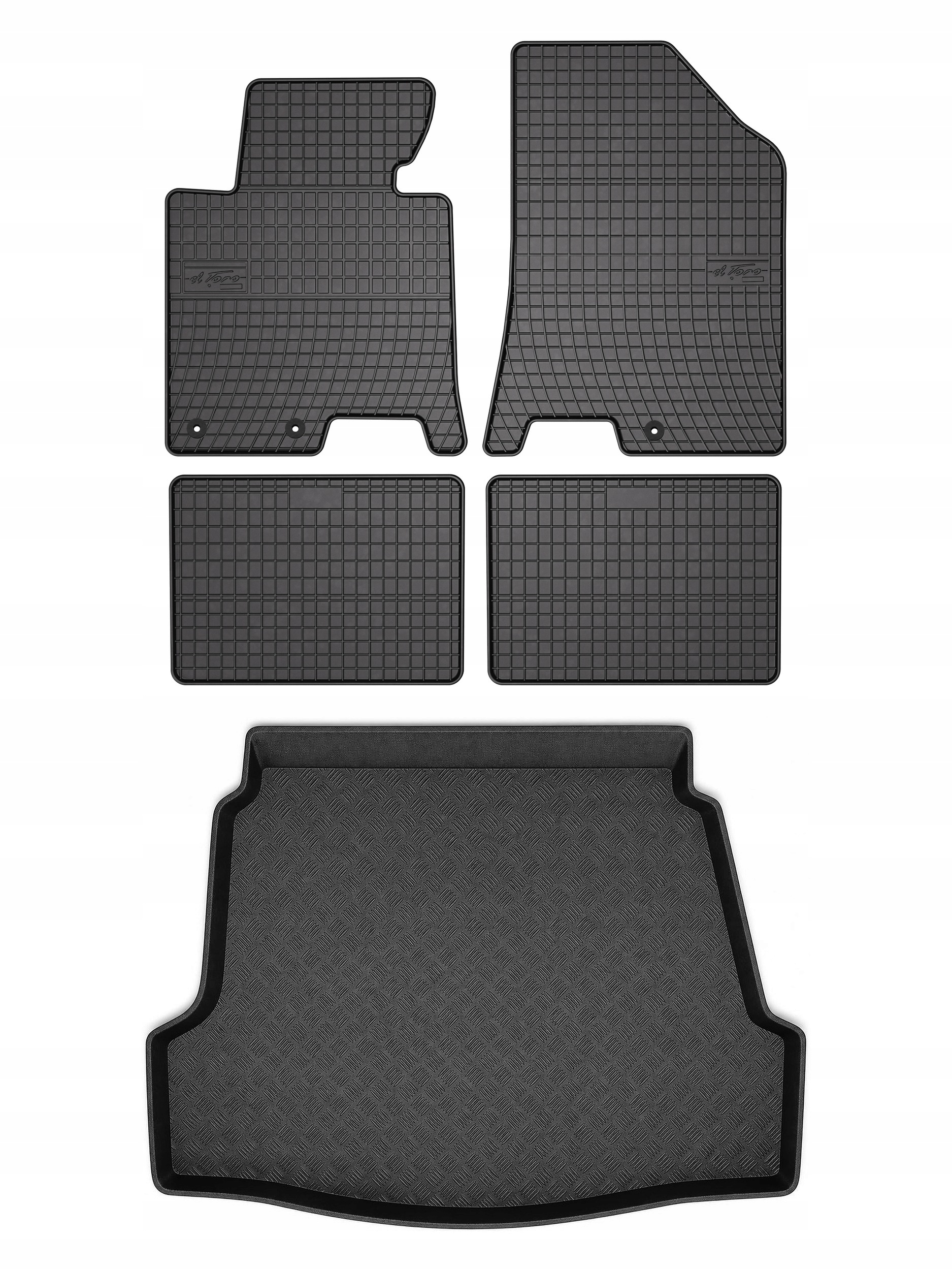 Gumové rohože SolidPRO rohož batožinového priestoru pre: Hyundai i40 2011-2019 5 el.