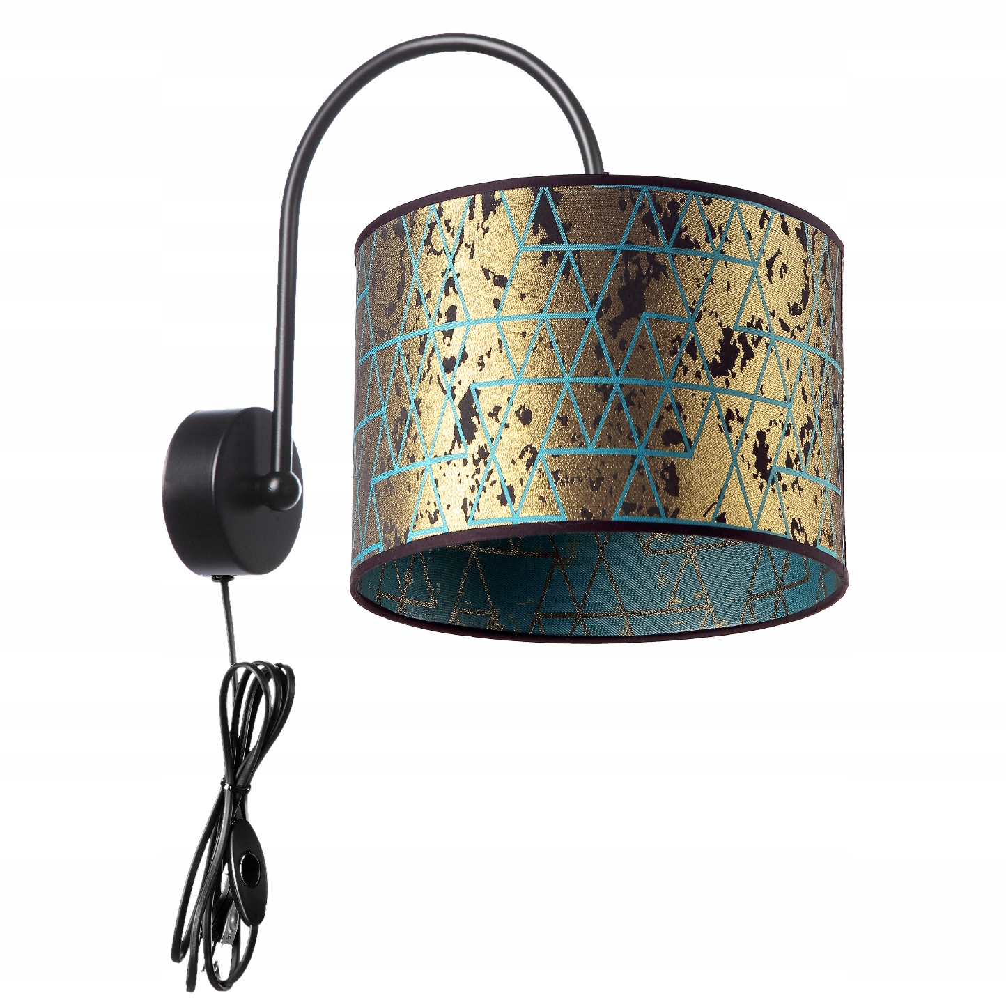 Moderní nástěnné Led svítidlo Edison s kontaktní zástrčkou