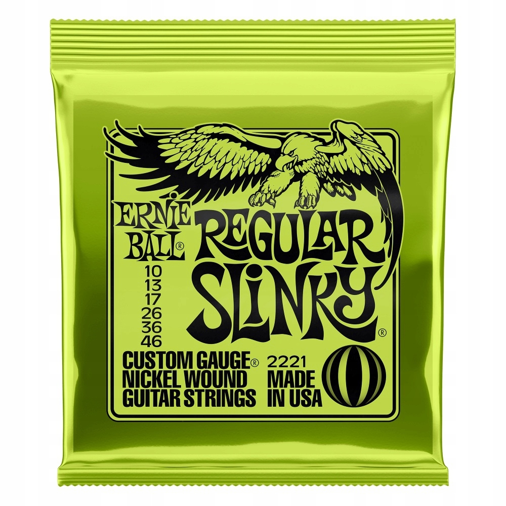 

Ernie_Ball 2221 struny gitary elektrycznej 10-46