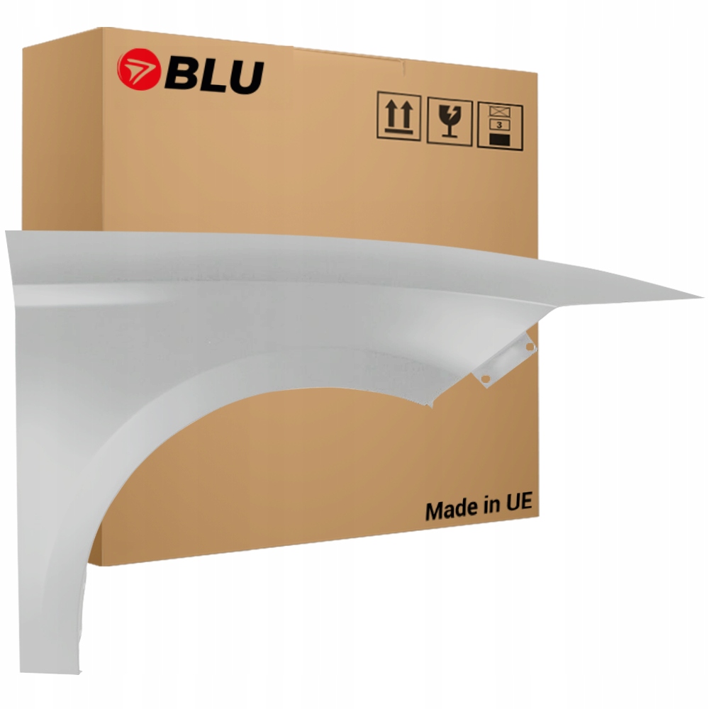 Blu Blatník Seat Leon III 3 5F LX7W pravý stříbrný 12-20 přední EisSilber