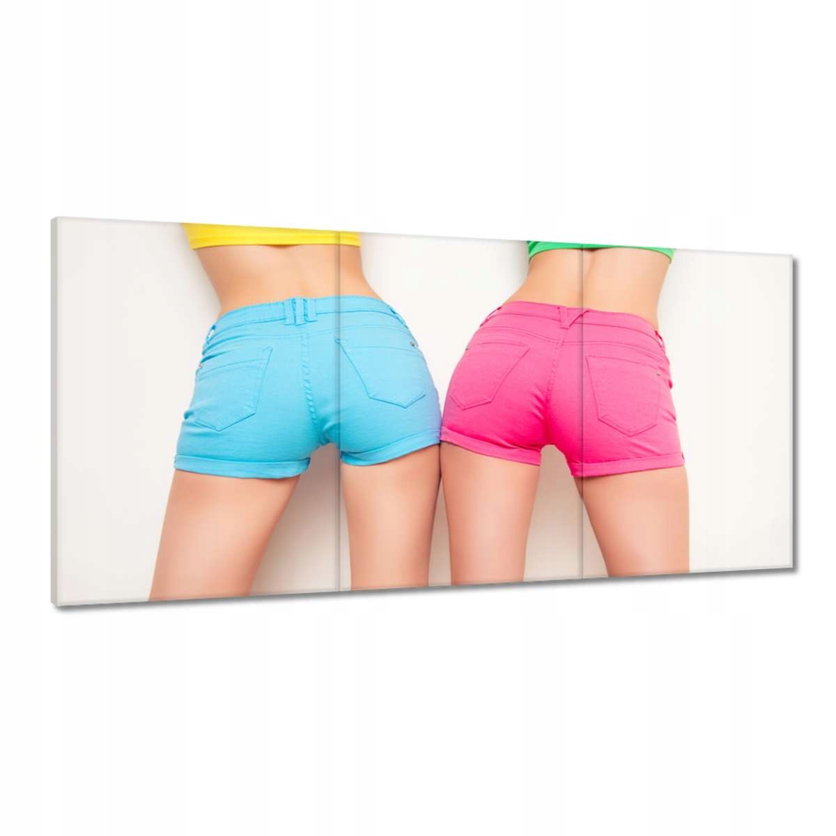 Obrazy 180x90 Farebné šortky Dievčatá