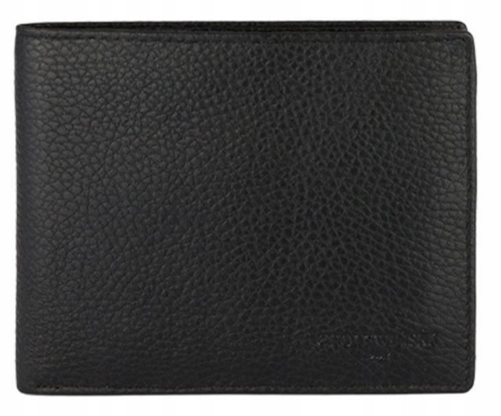 Skládací peněženka s prostorem na mince a ochranou Rfid /3 Cholewiński