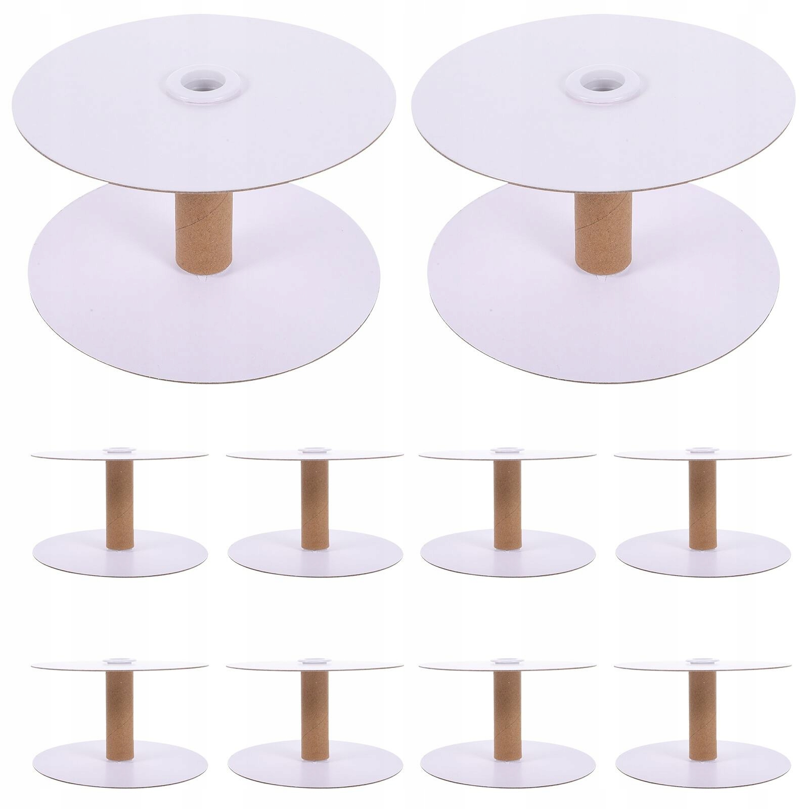 10 SZTUK SZPUL DO SZYCIA PAPIERU W WIELU KOLORACH DO HAFTU I RĘKODZIEŁA DIY