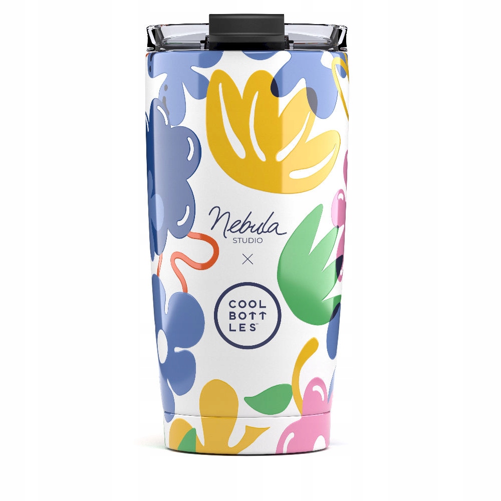 Cool Bottles Kubek termiczny 550 ml Xclusive! Nébula Floral Madness