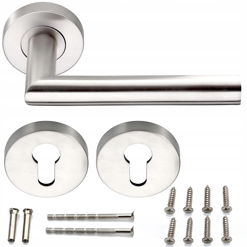 

Klamka Do Drzwi Inox Stal Nierdzewna Komplet