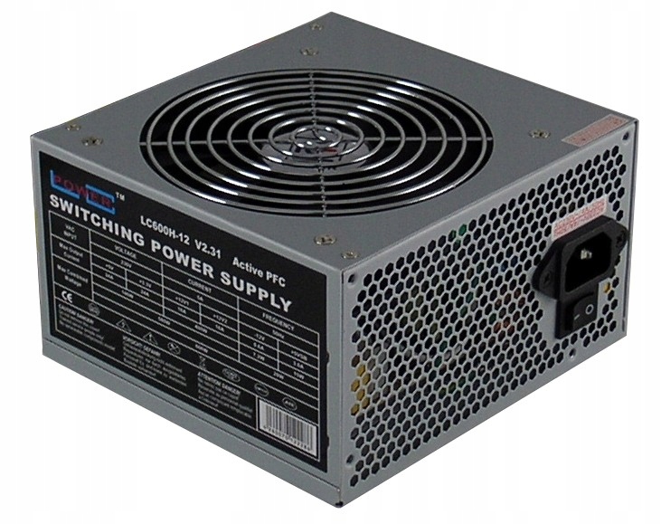 Zasilacz LC600H-12 600W Atx V2.31 120mm 4x Sata 2x PCIe Active Pfc