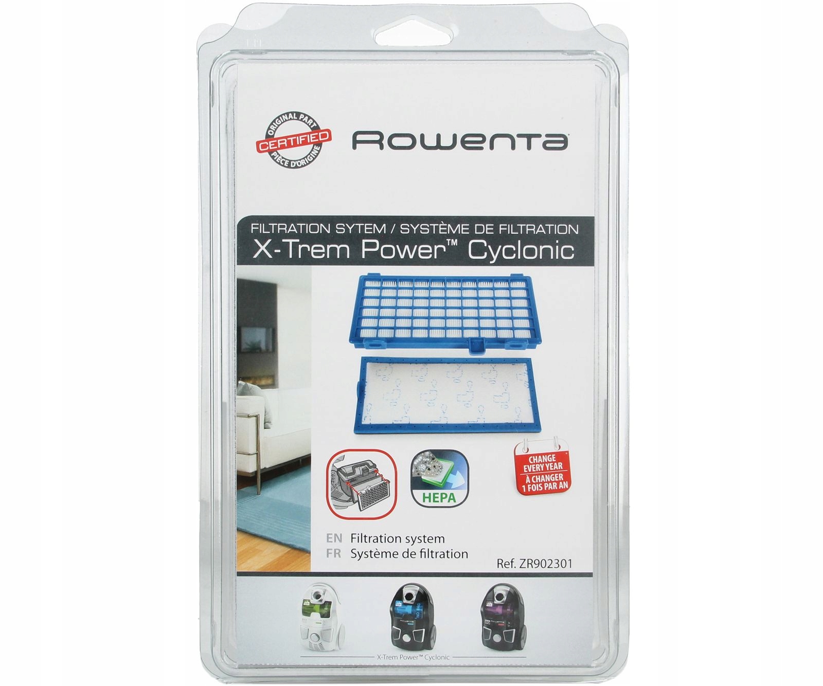 Hepa FILTER pre vysávač ROWENTA RO6245EA410