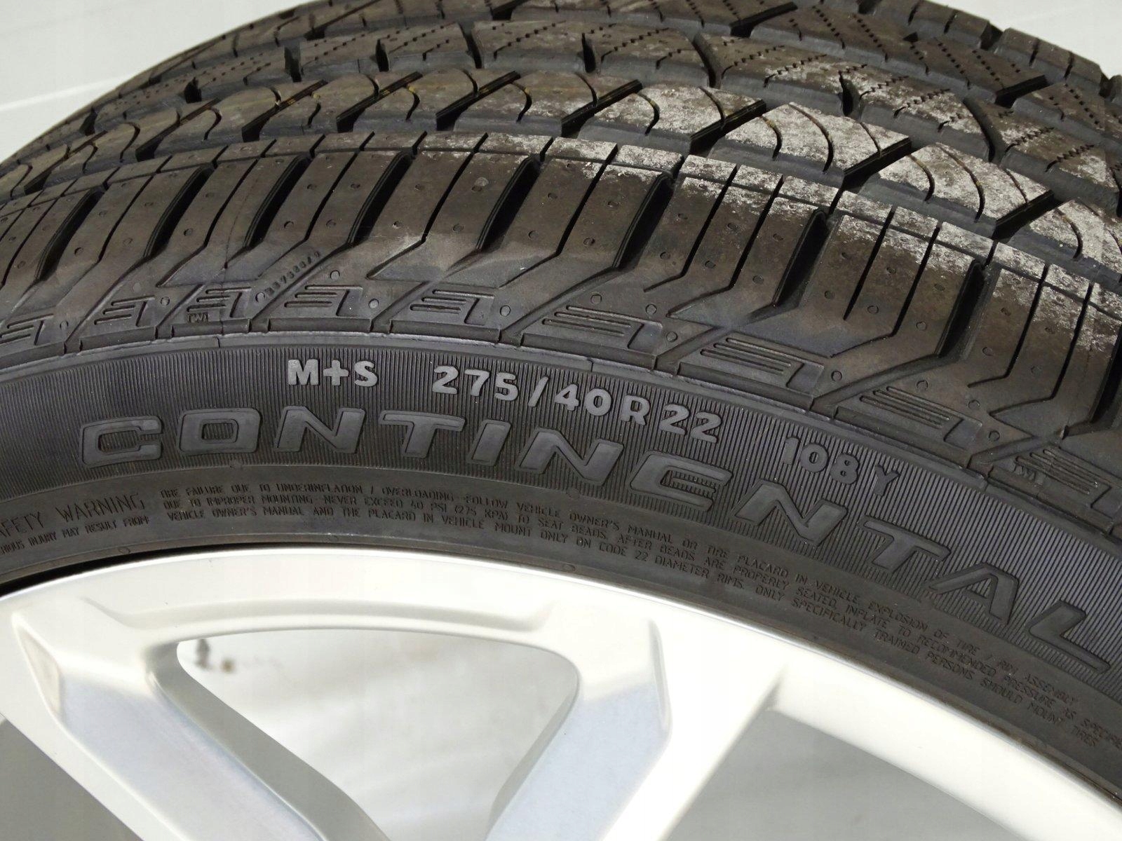 koło alufelga 275/40 R22 RANGE ROVER SPORT SVR Szerokość opony 275 mm
