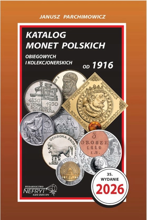 2026 - Katalog Monet Polskich - Janusz Parchimowicz