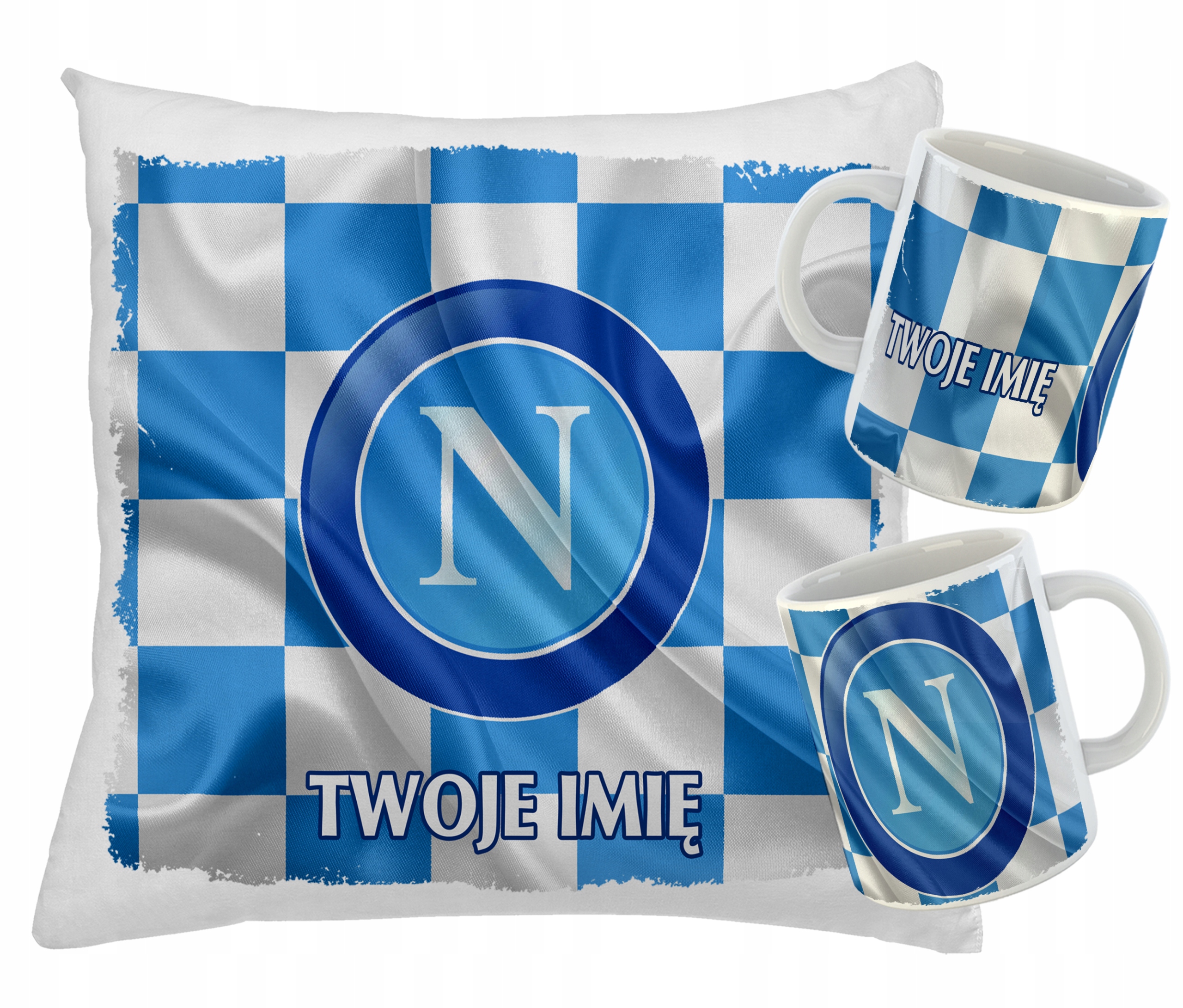 

Kubek Poduszka zestaw dla kibica Ssc Napoli