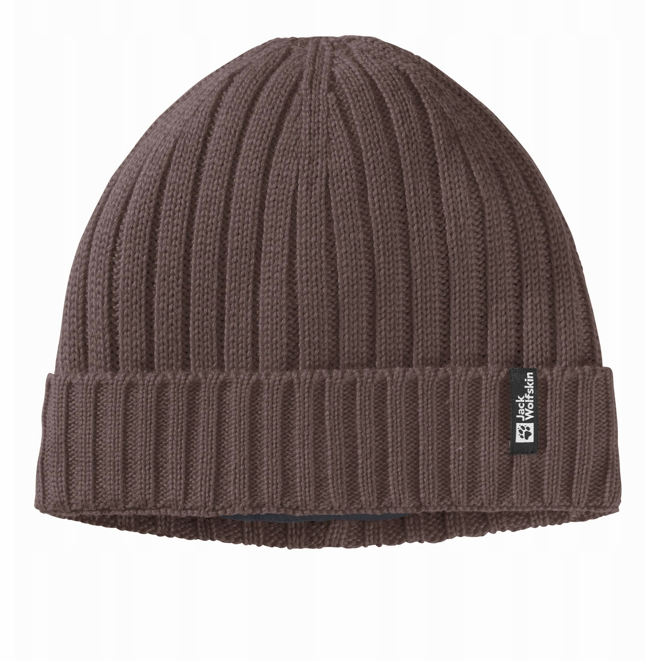 Czapka zimowa Jack Wolfskin Rib Knit Beanie red earth
