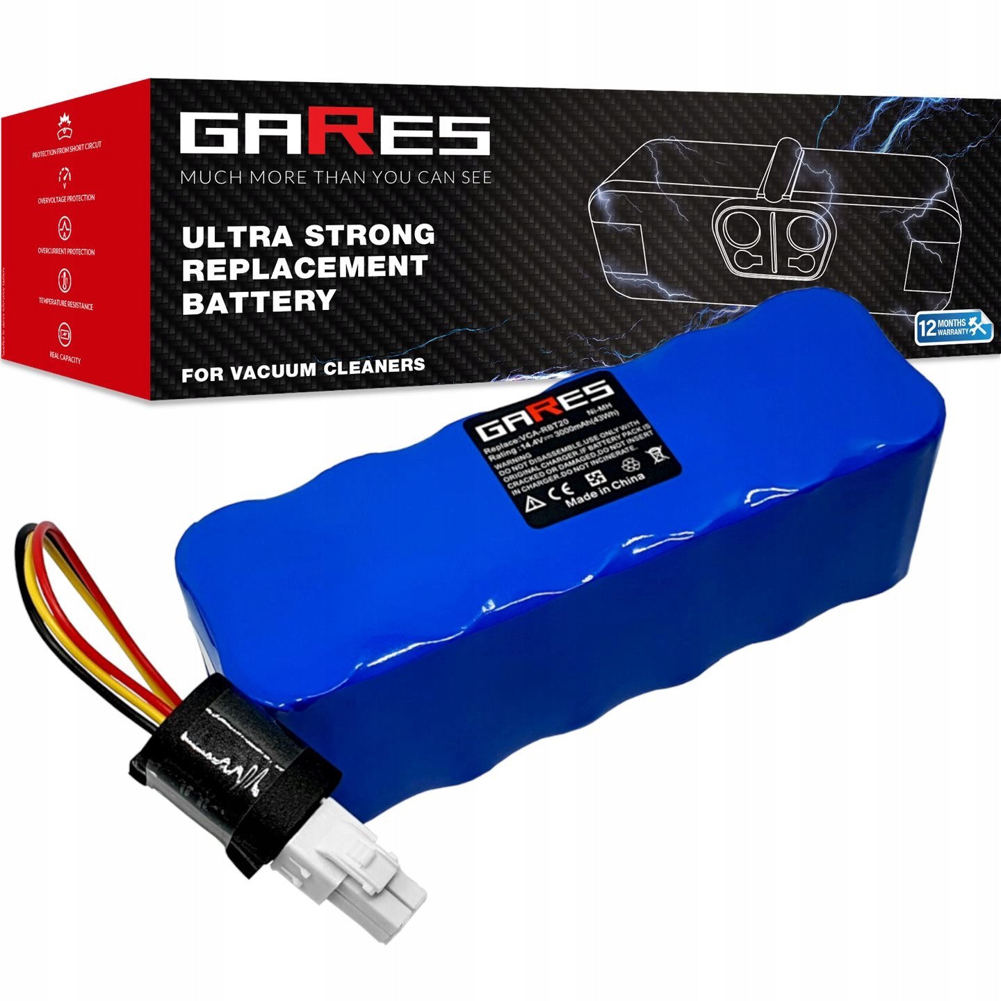 Baterie Akumulátor pro Samsung Navibot SR8845 SR8895 SR8730 SR8855 14,4V 3Ah