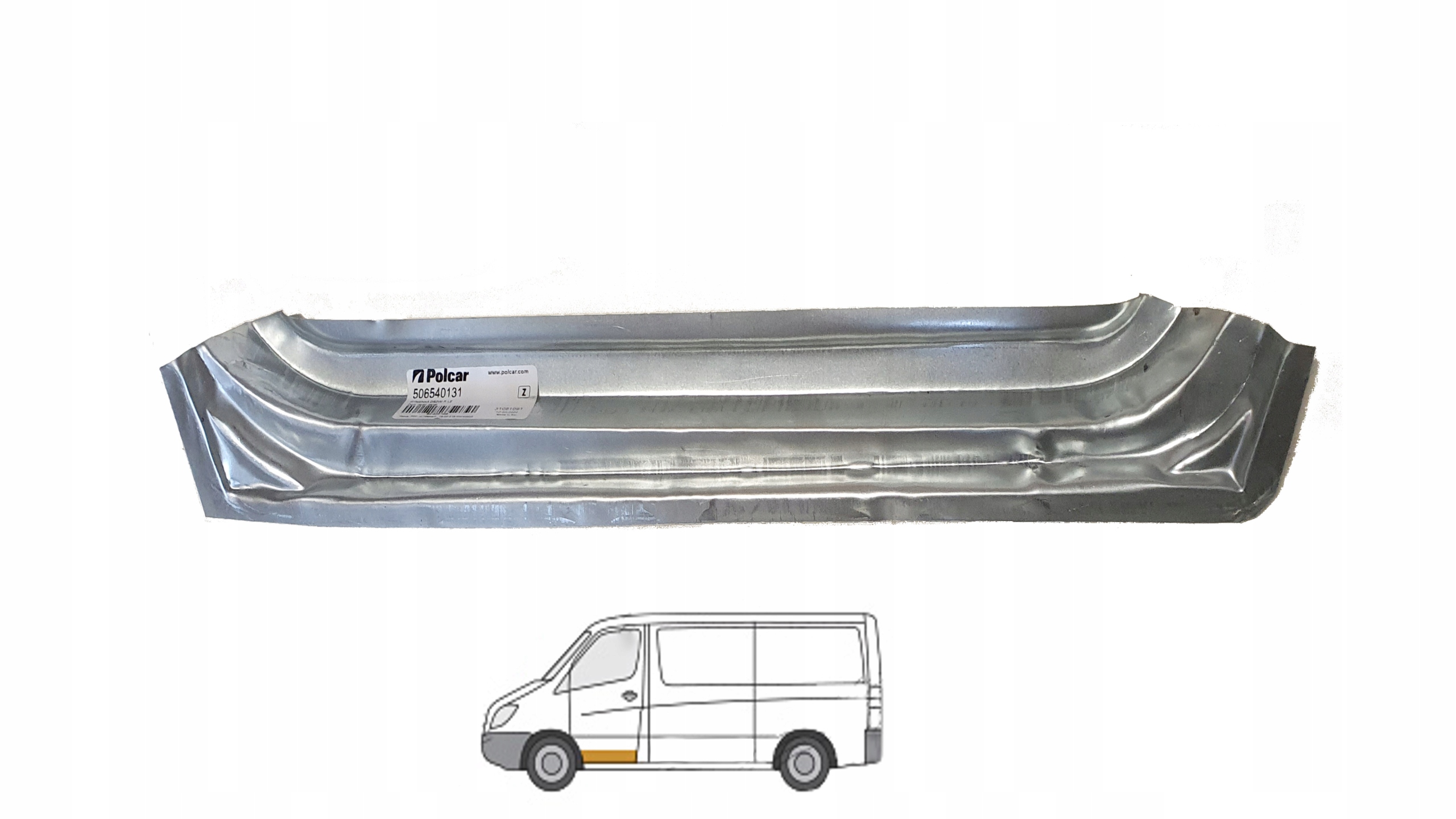 MERCEDES SPRINTER 06- REPERATURKA DRZWI KORYTKO L