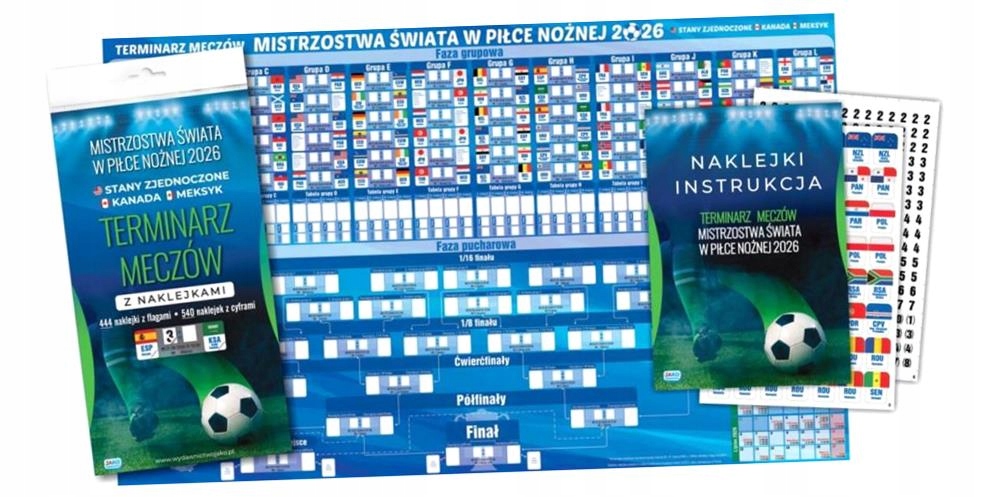 TERMINARZ MECZÓW Z NAKLEJKAMI. MISTRZOSTWA ŚWIATA PRACA ZBIOROWA