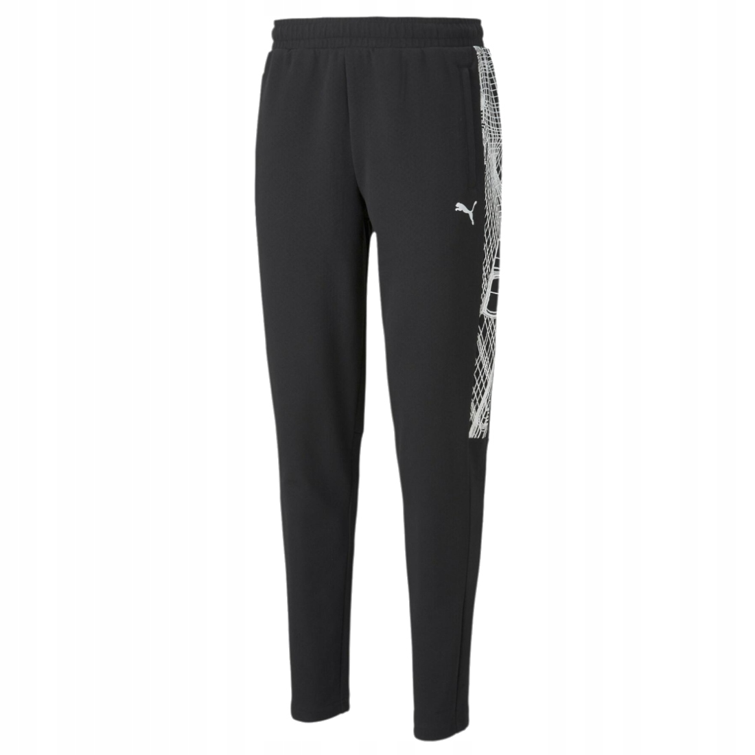 Puma Bmw M Motorsport T7 Slim Sweatpants [xs] Pánské kalhoty Bavlna Černá